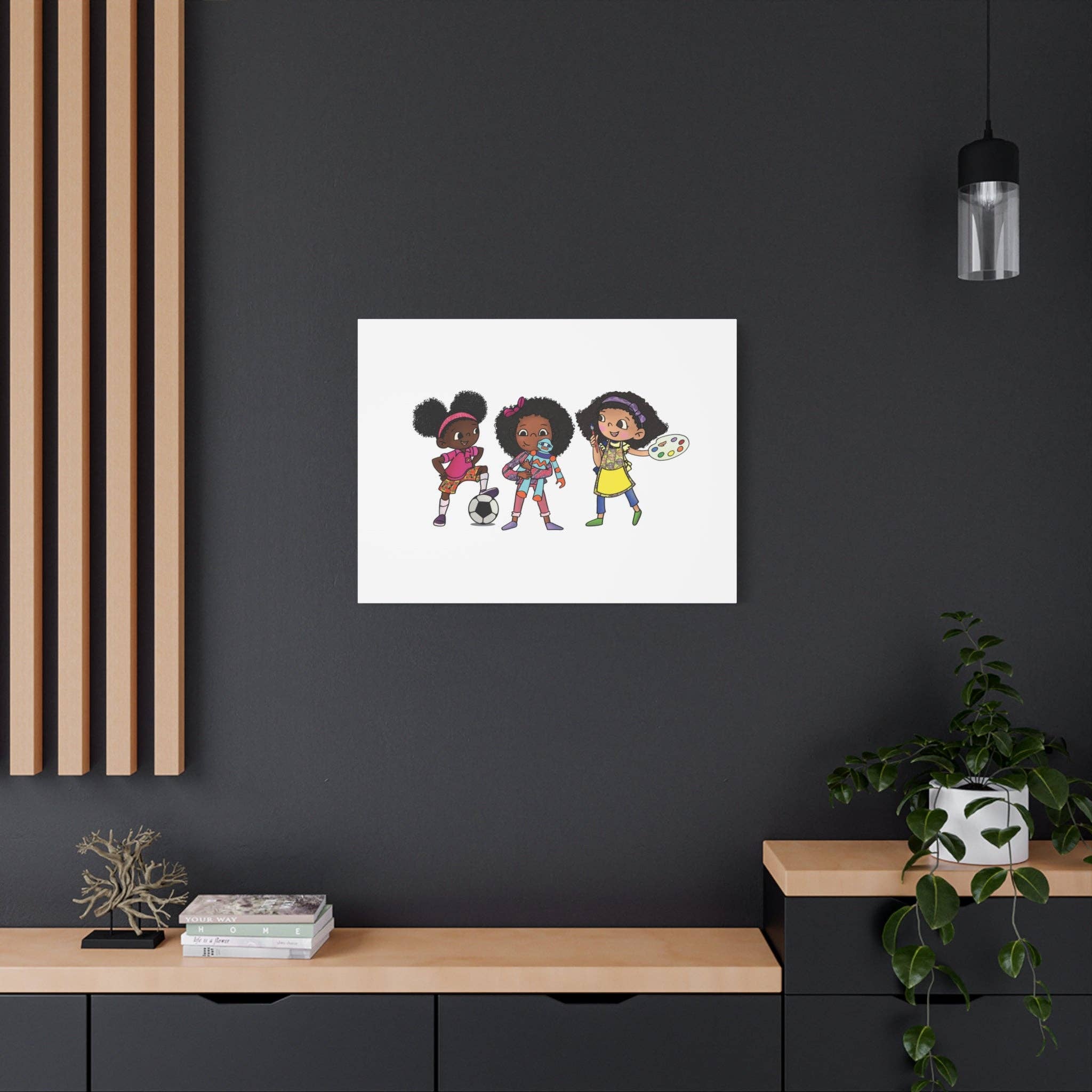 Ikuzi Dolls - Wholesale Art Print - Kids & Baby - Kids' Canvas Wall Art - Playful Characters for Creative Spaces101