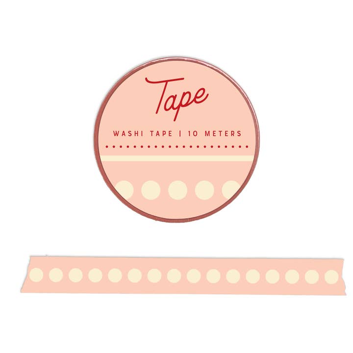 Dot Checklist Washi Tape for wholesale by Ruff House Print Shop