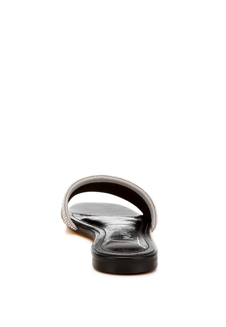 Rag Company - Wholesale Flats/Loafers - Women's - Chrisy Rhinestone Strap Slip On Flats15