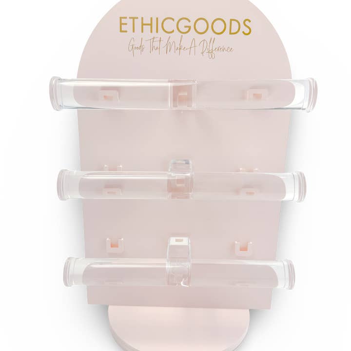 ETHICGOODS - Wholesale Jewelry Stand & Display - FREE with orders over $1000 - Pink Spinner Display 2