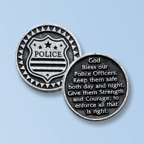 Abbey + CA Gift – wholesale Keepsake coin/token – Police Token