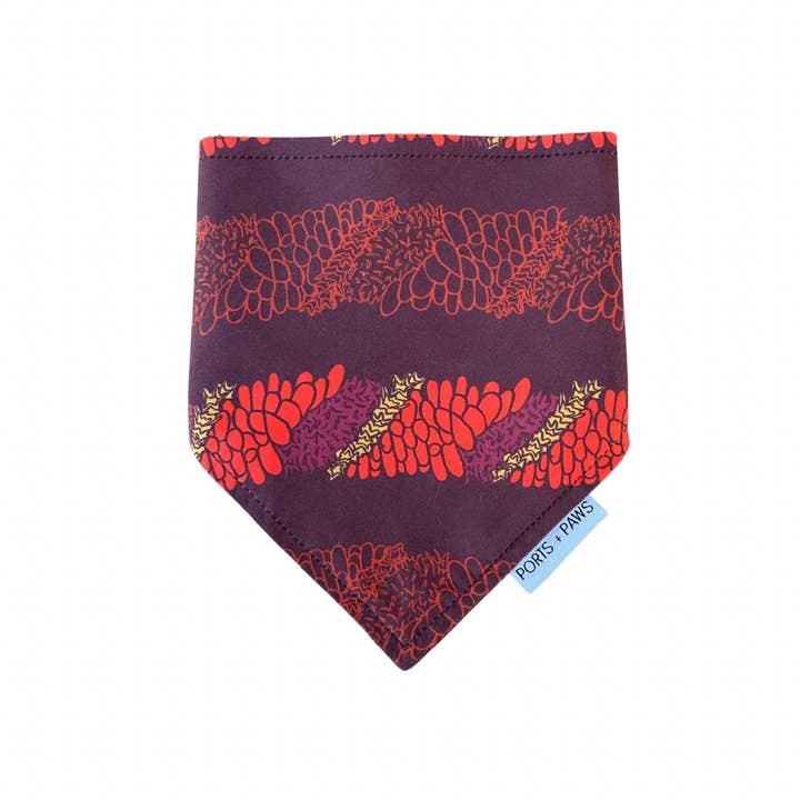 QUICK DRY BANDANA - CIGAR LEI for wholesale by Ports and Paws