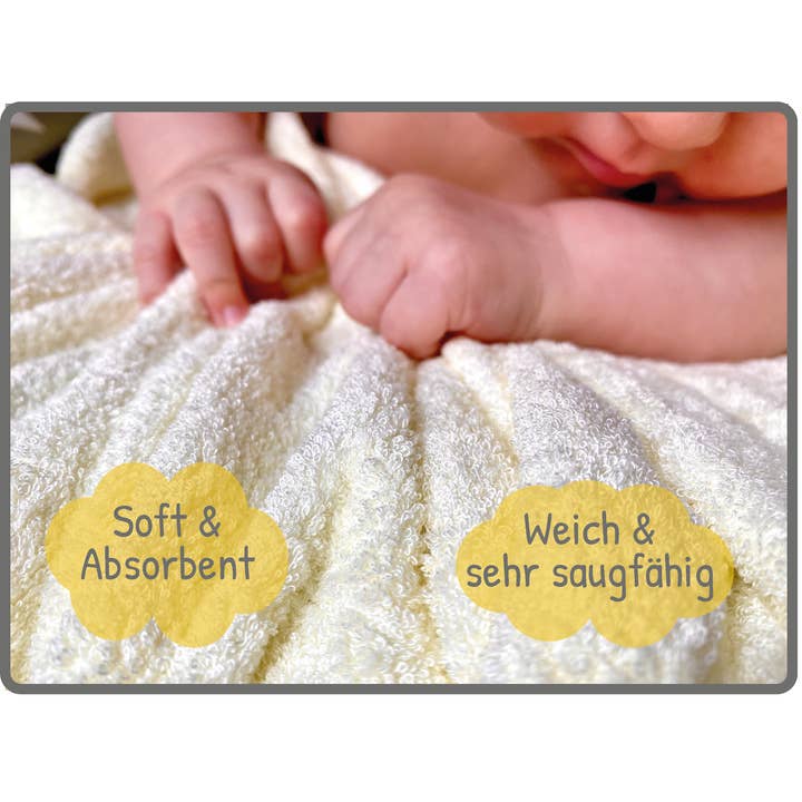 HECKBO – Engroshandel Håndklæde med hætte - Børn og baby – Baby badekåbe med hætte og 3D kyllingedesign2