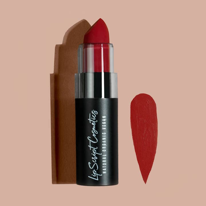 Natural Organic Satin Lipstick for wholesale by LipScript Cosmetics