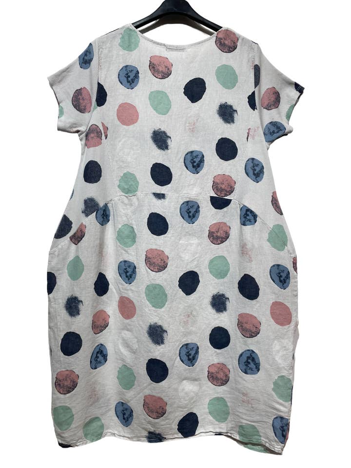 LINEN & COTTON HOUSE - Wholesale Jurk - Dames - 3533 jurk van linnen | dameskleding17