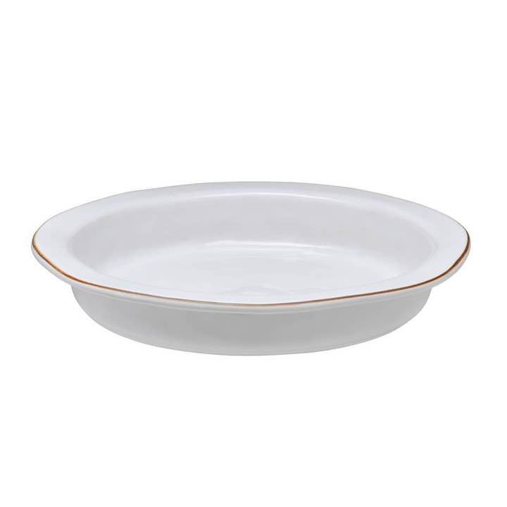 Cantaria Pie/Quiche Dish White for wholesale by Skyros Designs