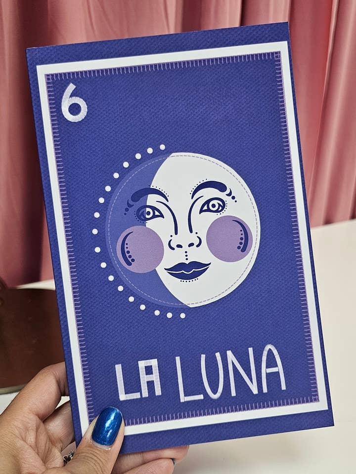 Lotería Luna Blank Journal for wholesale by Soleil Vida Studio