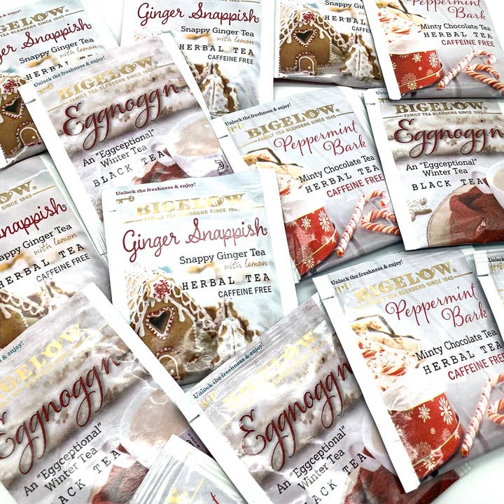 All Little Cute Things - Wholesale Tea Bags - Christmas Tea. Variety Assortment Holiday Tea packets1