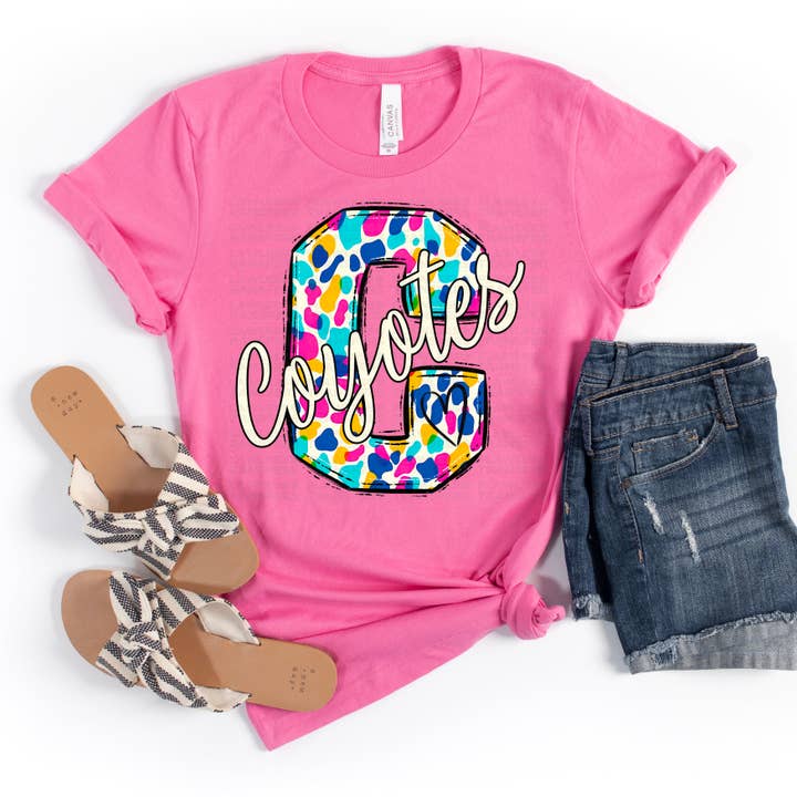 Flawless Transfers - Wholesale Sublimation Transfer - Coyotes Bright Spots DTF Transfer