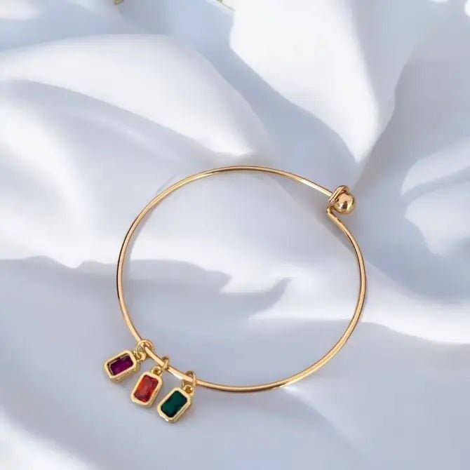 OE! - Wholesale Jewelry Set - COLOR CHARM BANGLE - Set di 2 Braccialetti2