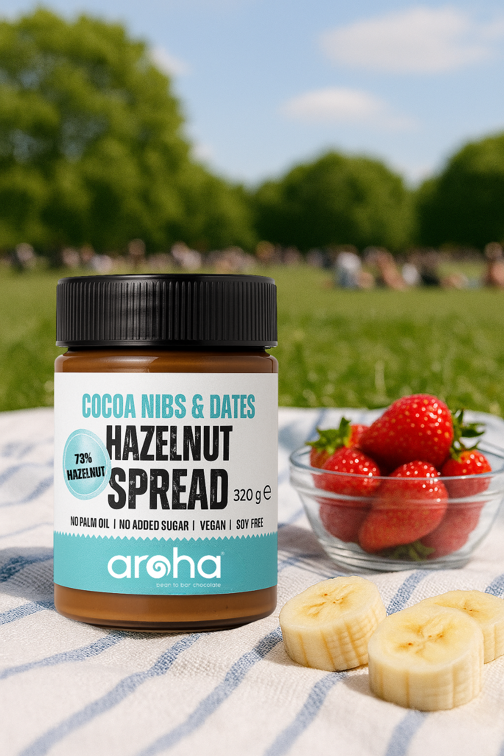 Bascuda – wholesale Nut butter – Aroha Hazelnut Spreads 320 gr6