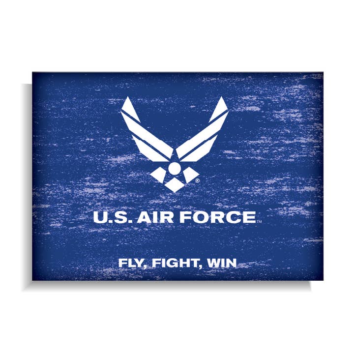 Air Force™ Flag - Officially Licensed U.S. Air Force™ Magnet for wholesale by BetterMagnets.com by Design Studio 88 Inc