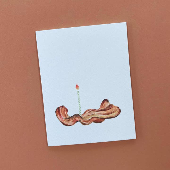 The Land of La - Wholesale Birthday Card - Bacon