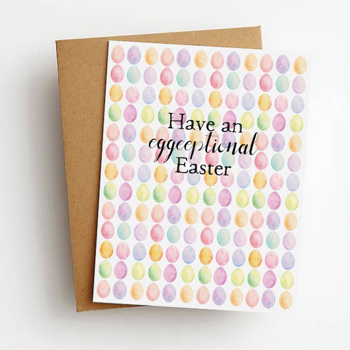 VENTE Carte de vœux de Pâques exceptionnelle pour la vente par Skel & Co