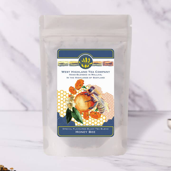 Honey Bee Tea 50g for wholesale by West Highland Tea Company