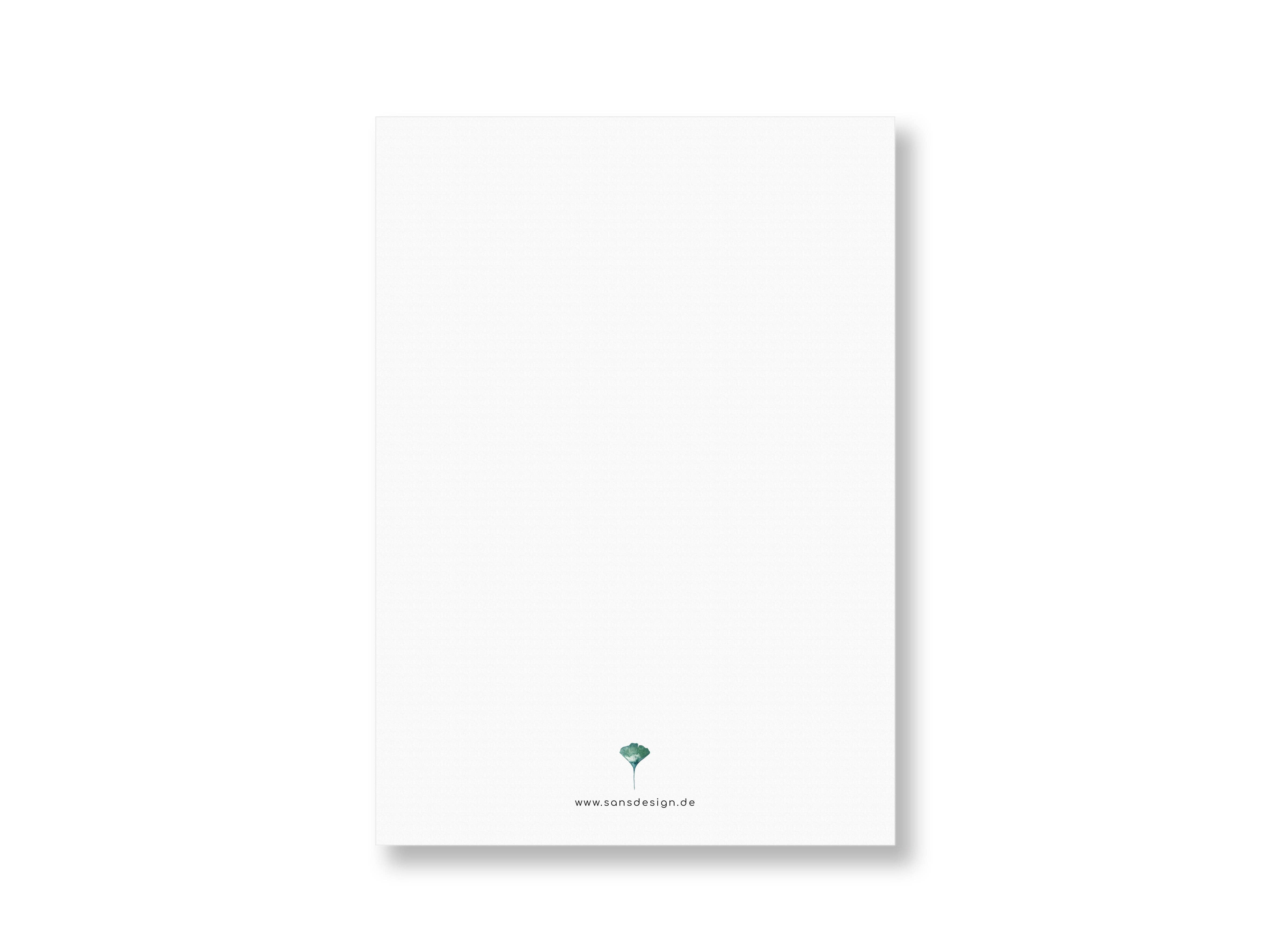 SANS.design - Wholesale Postcard - Ginkgo | Postcard2