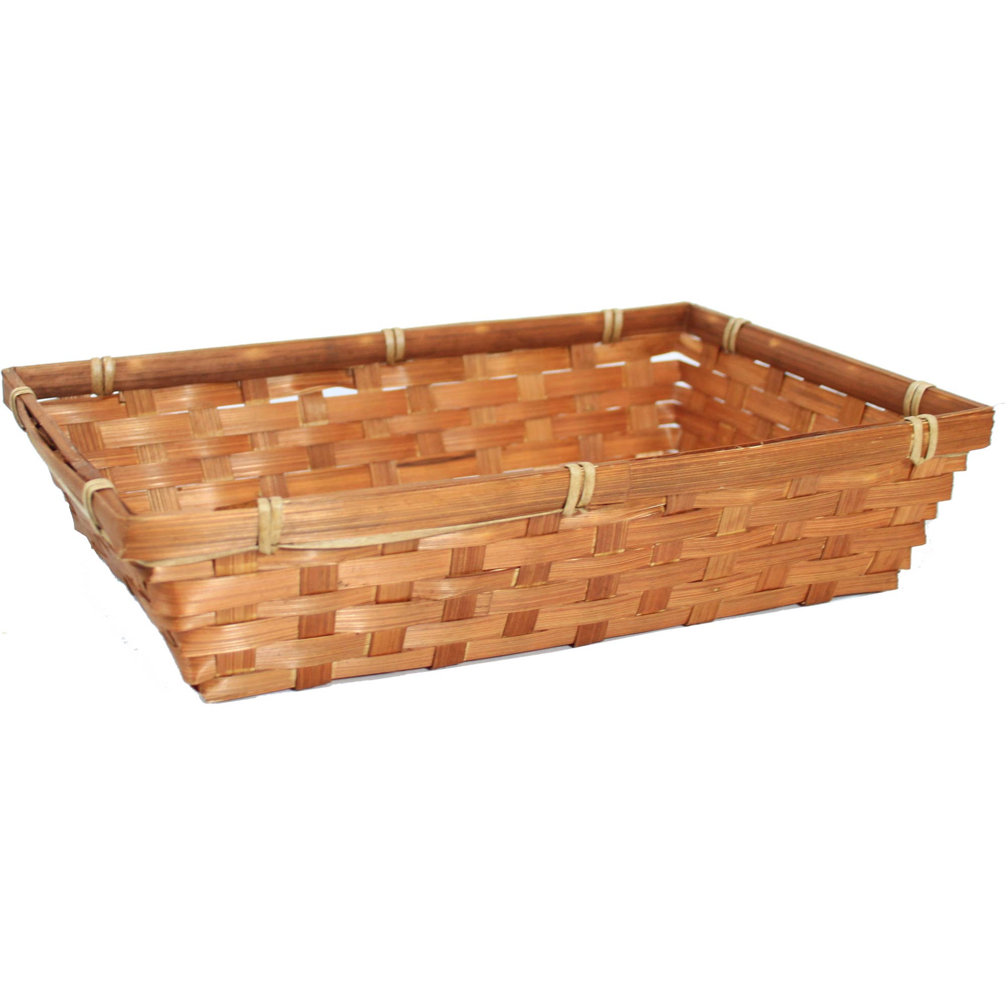 Candi Gifts – wholesale Basket – 10 x Rectangular Brown Bamboo Baskets, gift hampers 8