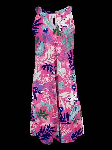 Vestido recto sin mangas con cuello joya para mujer de Banana Boat para venta al por mayor de Basix of America