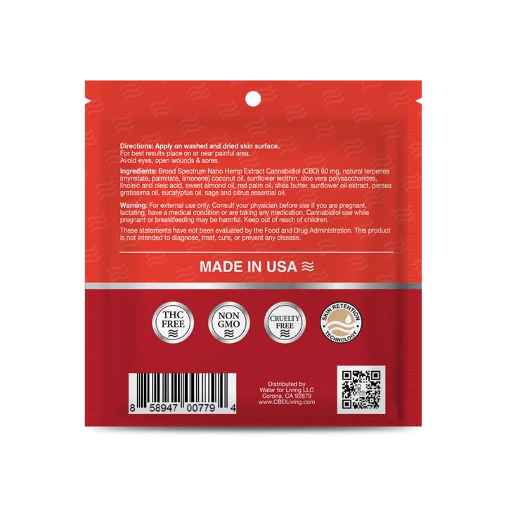 CBD Living - Wholesale CBD Other - Topical - CBD Topical Relief Patch 100 mg6