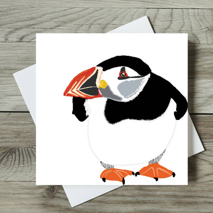 Puffed Out - Nautical Puffins for wholesale by THTDesignCo.