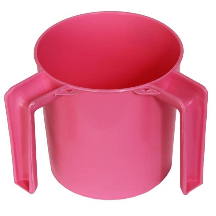 Plastic Round 4.5 Inch Wash Cup In Various Colors for wholesale by YBM HOME INC.