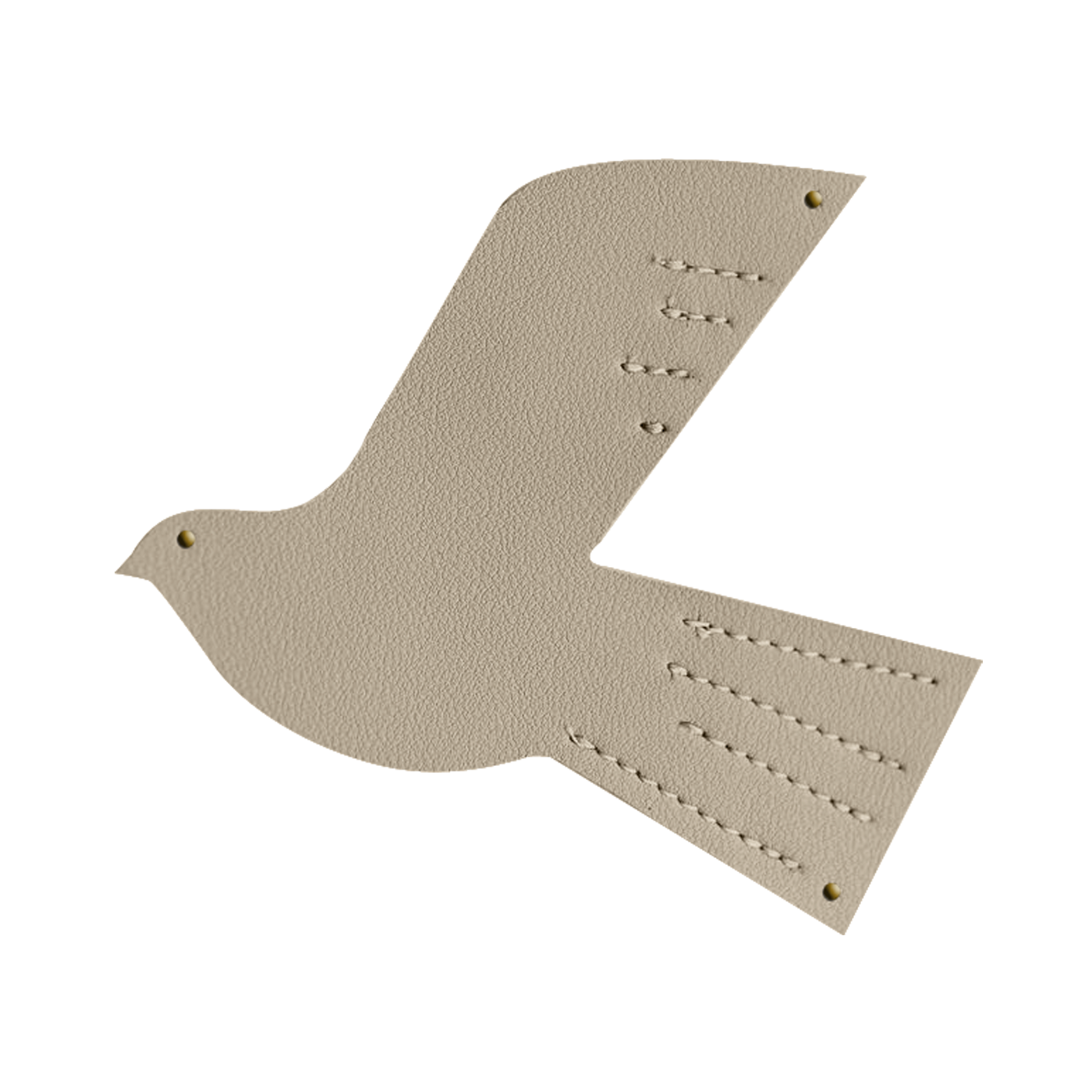 Zakuw - Wholesale Wall Accent - Decorative leather bird - size S1