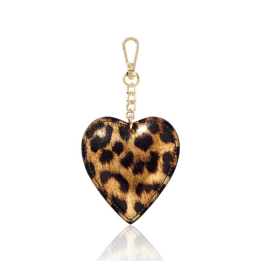 MONTTE DI JINNE - Wholesale Keychain - Unisex - Italian Handmade Genuine Leather Heart Keyring Keychain9