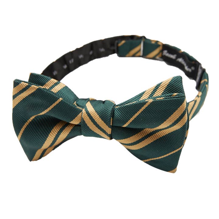 Jacob Alexander - Vendita all'ingrosso Papillon - Uomo - Papillon a righe doppie intrecciate da uomo11