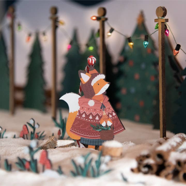 Dapple & Dot – wholesale Christmas decoration – CHAPS WOODLAND ANIMALS CHRISTMAS DECORATIONS