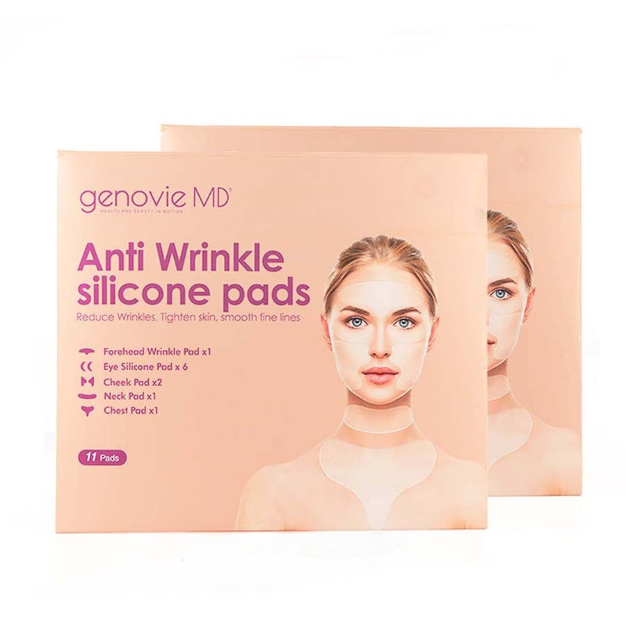 Anti Wrinkle Decollete Pad Set | Pack of 3 Chest Wrinkle Pads | Reusable  Anti Aging Mask | Silicone Pads for Women | Washable Chest Wrinkle  Prevention