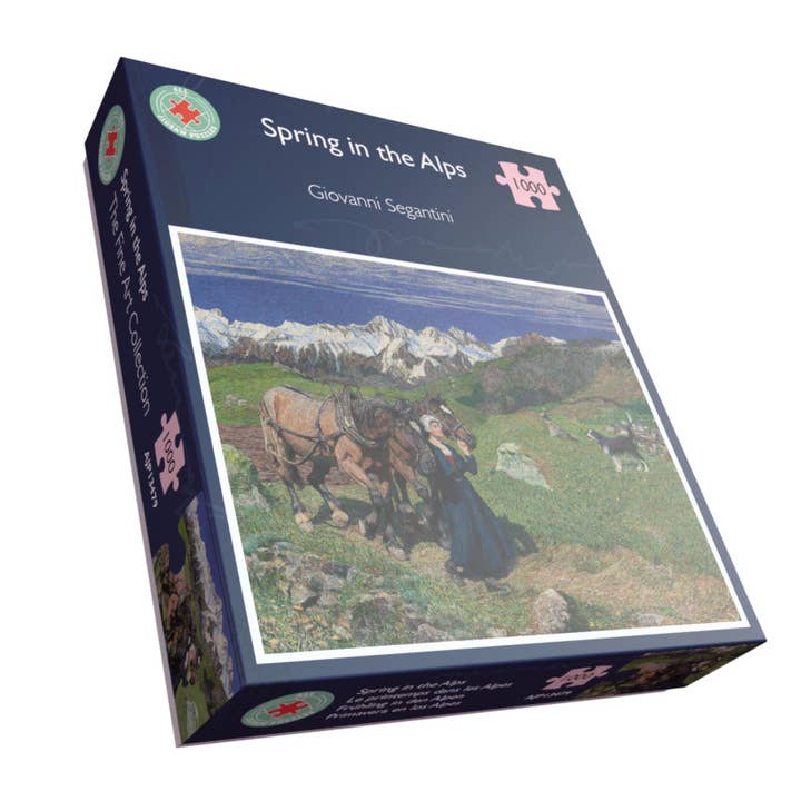 Spring in the Alps 1000 Piece Jigsaw Puzzle for wholesale by All Jigsaw Puzzles