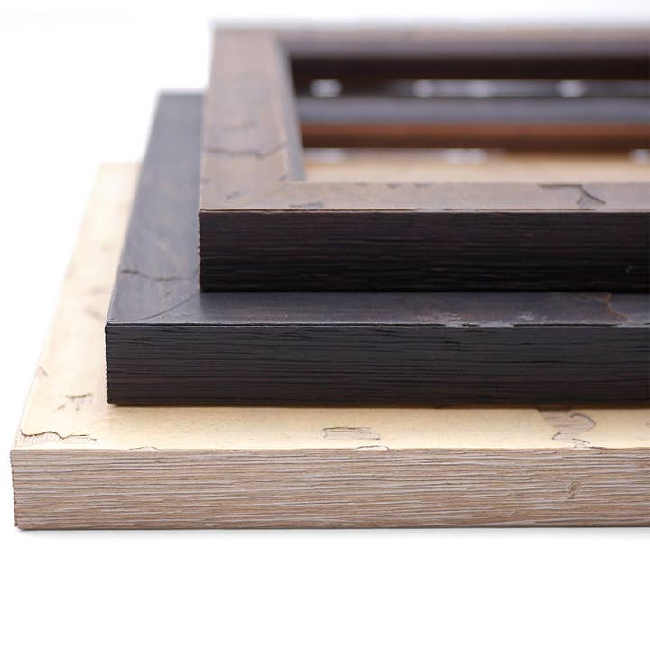 Brown Rustic Distressed Wood Picture Frame for wholesale on Faire4