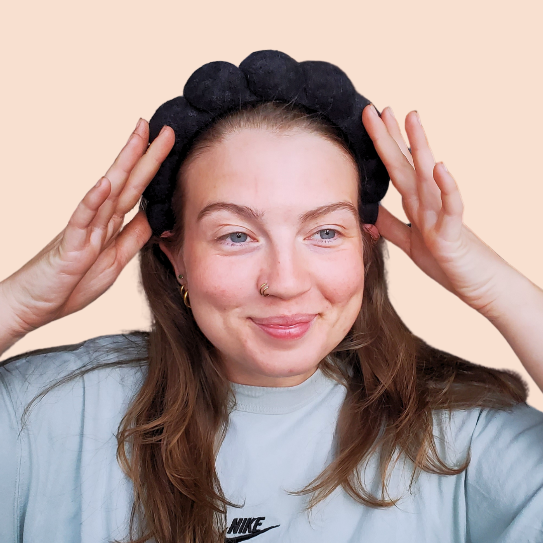 Ivy & Ash - Wholesale Spa Headband - Spa Headband | Trendy Terrycloth Bubble Makeup Headband8