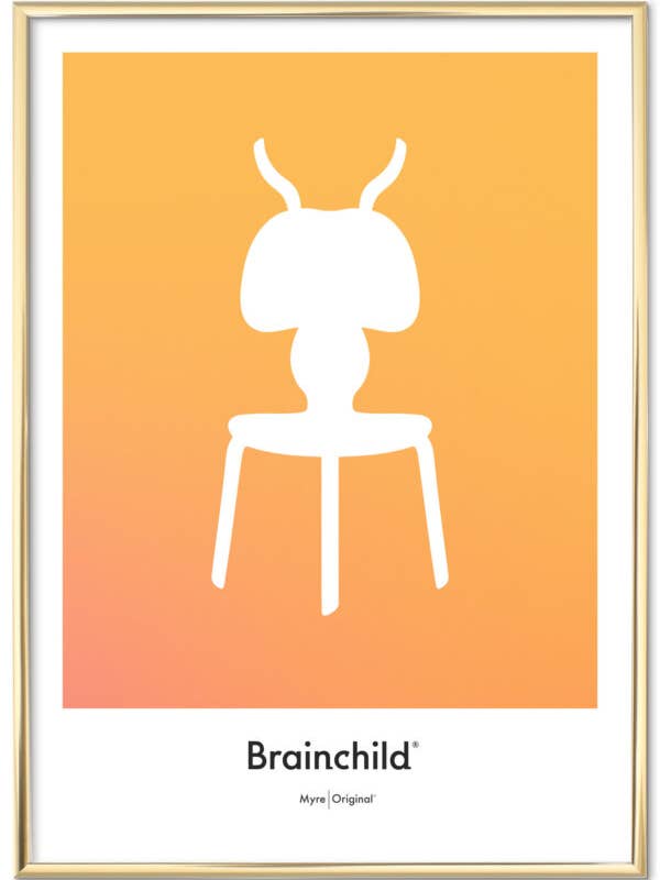 Affiche de fourmi — Couleur — Icône Design pour la vente par Brainchild