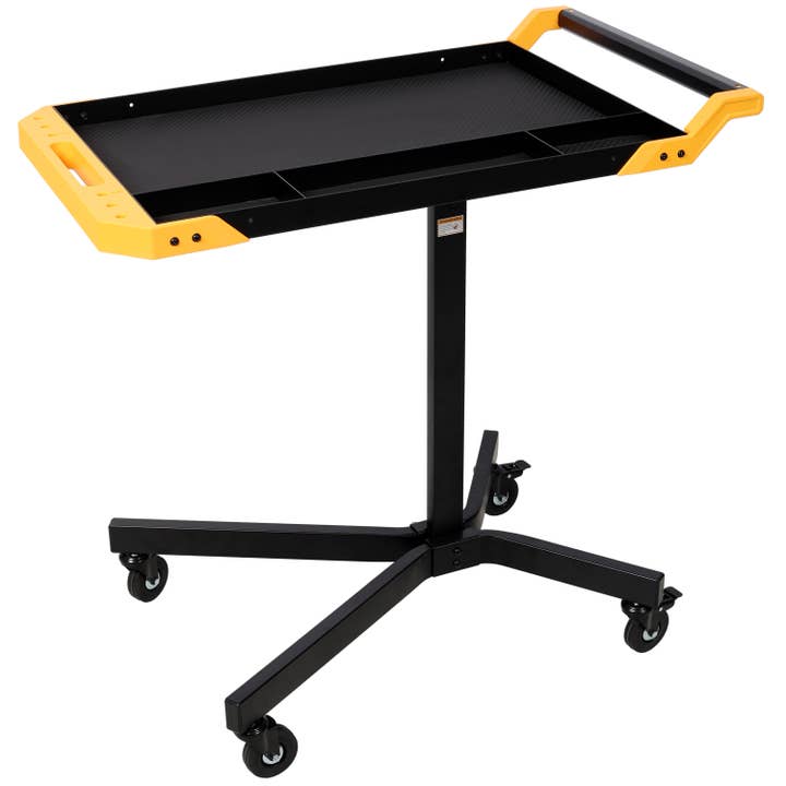HOMYCASA DESIGN INC - Wholesale Tool Set - Adjustable Height Mobile Work Table Rolling Tool Tray Table6