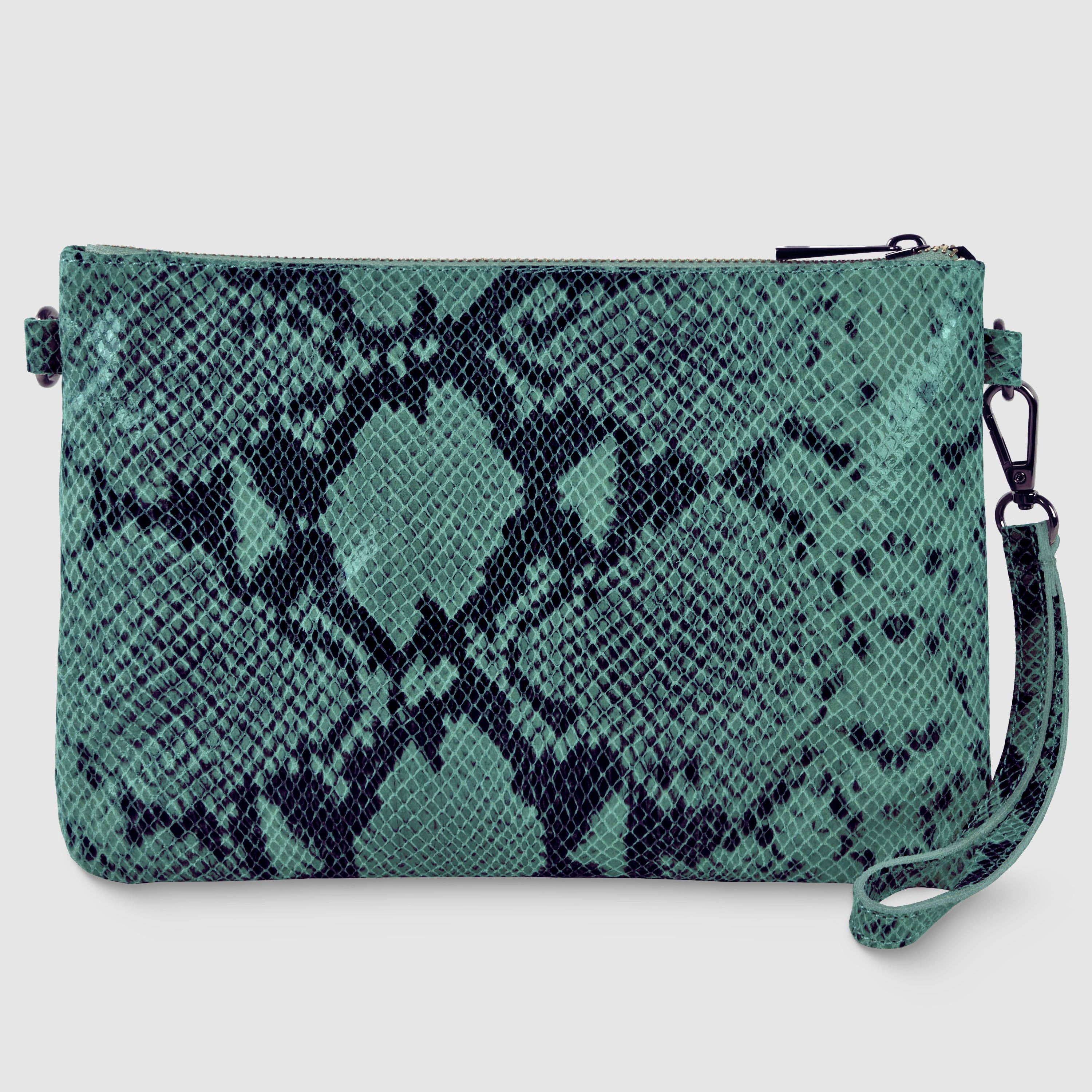 TAKEASY - Wholesale Crossbodytas - Dames - Python-Print Suède Schoudertas20