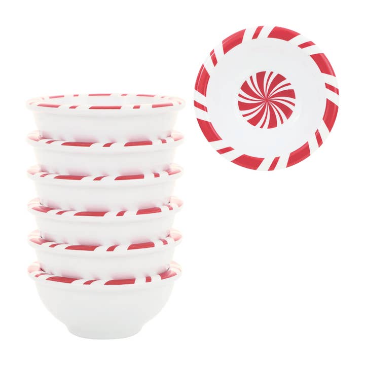 6-Piece Peppermint 3 3/8" Mini Bowl for wholesale by Supreme Housewares