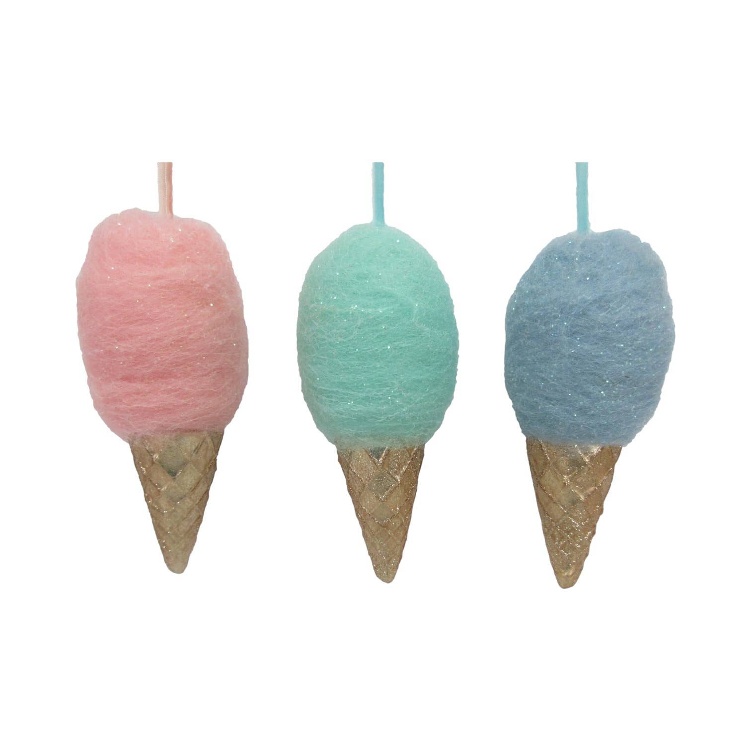 December Diamonds - Wholesale Cotton Candy - 3 Asst Pk/Gr/Bl Cotton Candy0