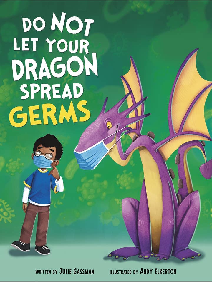 Do Not Let Your Dragon Spread Germs Hardcover for wholesale by Capstone
