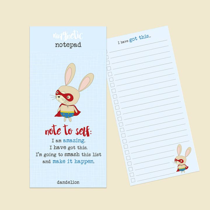 Magnetisk pude - Få det til at ske for engroshandel hos Dandelion Stationery