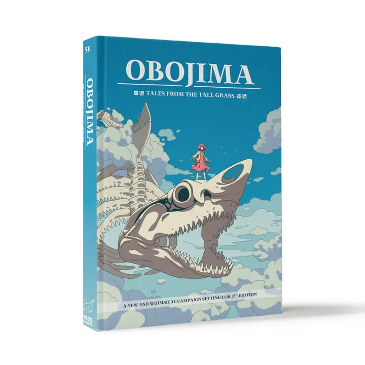 Obojima DnD 5E Studio Ghibli Inspired Hardcover Book for wholesale by 1985 Games