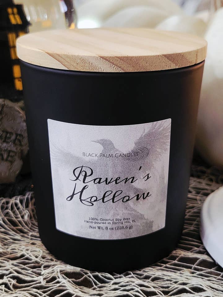 Raven's Hollow for wholesale by Black Palm Candles