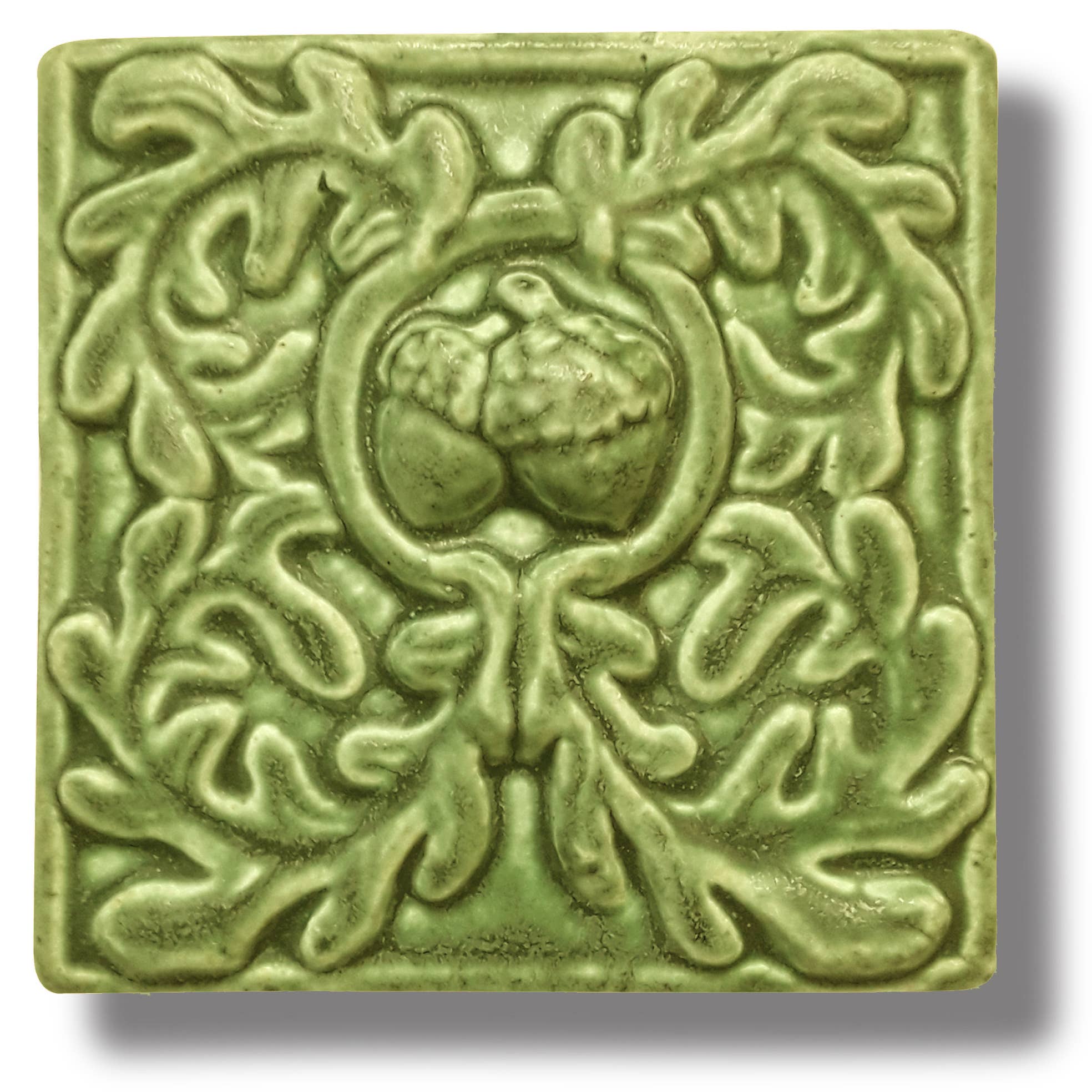 Whistling Frog Tile Inc. - Wholesale Wall Tile - Acorn Floral Art Tile Fall theme ceramic wall decor Autumn3