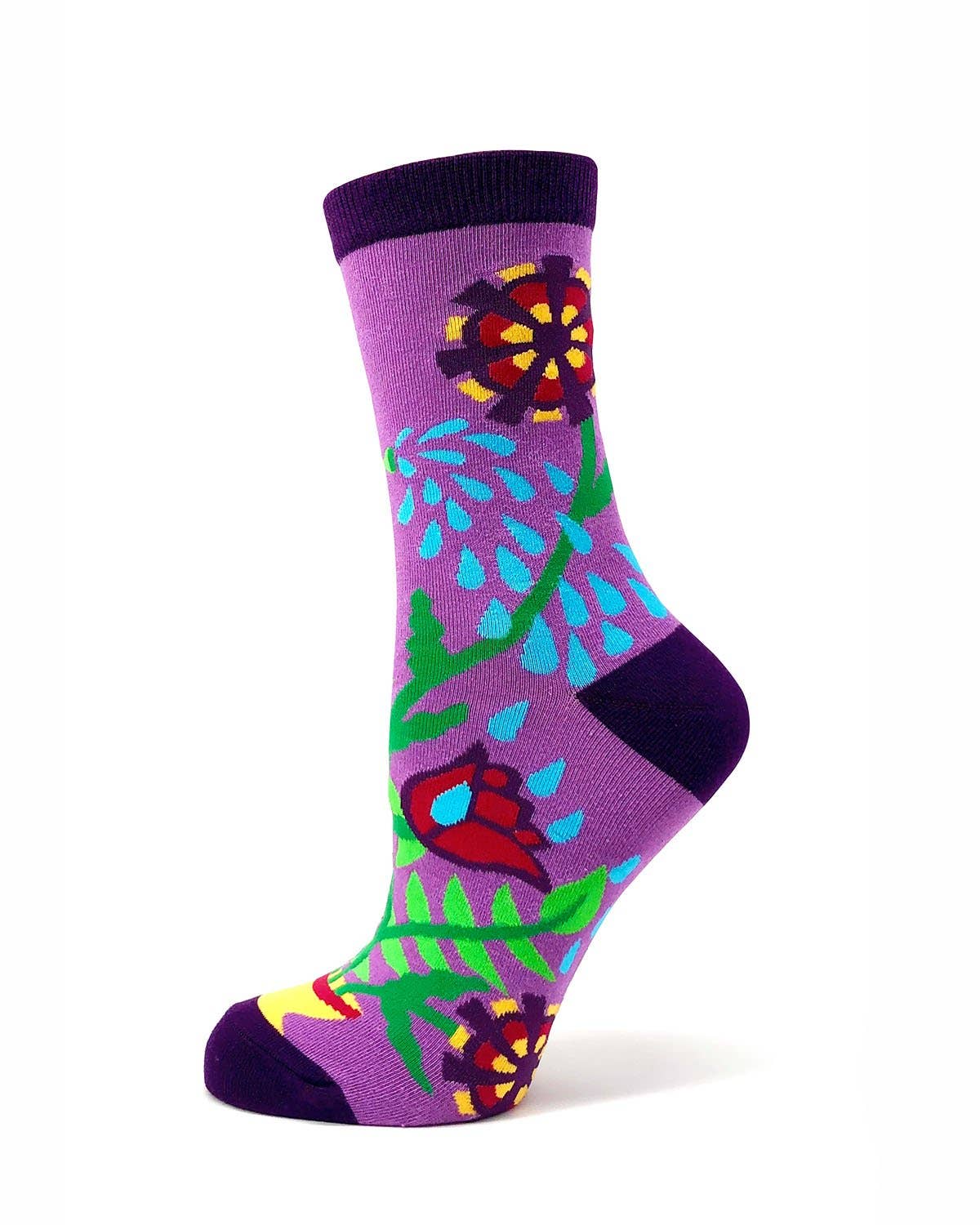 Fabdaz - Wholesale Socks - Women's - So Excited, I Wet my Plants Women's Crew Socks2