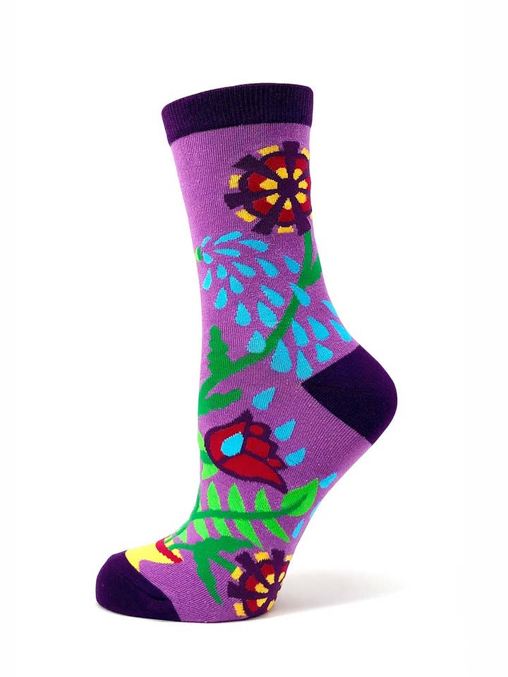 Fabdaz – wholesale Socks – Women's – So Excited, I Wet my Plants Women's Crew Socks2