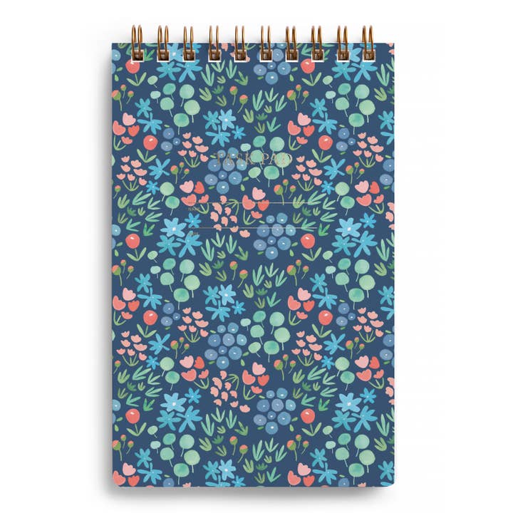 E. Frances Paper – wholesale Notebook – Navy Meadow Task Pad