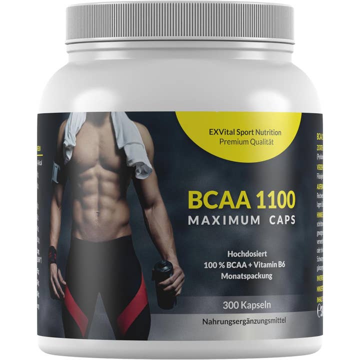 EXVital – wholesale Oral supplement/vitamin – EXVital BCAA 1100 Maximum Caps, Amino Acid