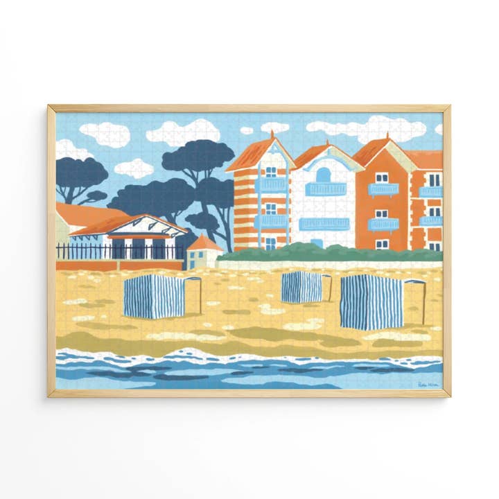 Puzzle 1000 pièces : Soulac sur Mer pour la vente par Aparté