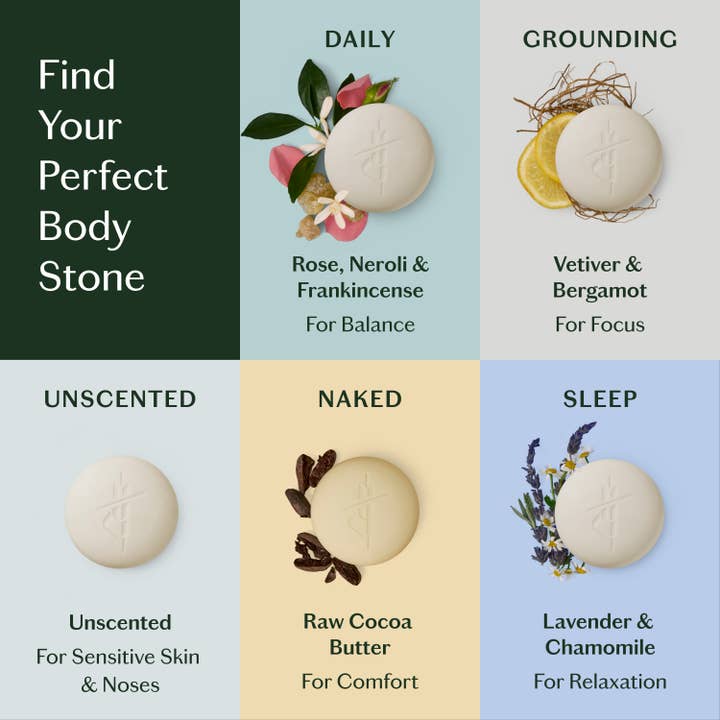 Kate McLeod - Wholesale Solid Lotion - Sleep Stone | Deep Moisturizing Lotion Bar14