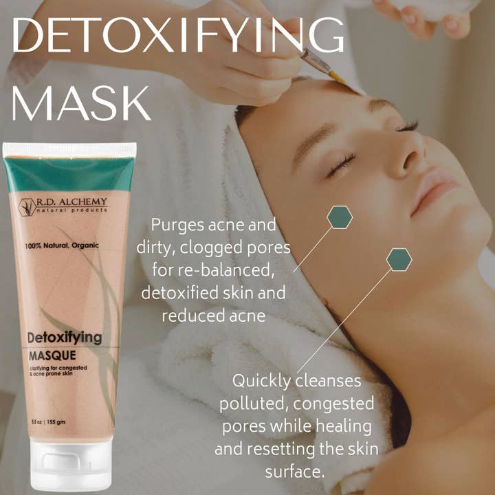 RD Alchemy Natural Products – wholesale Skincare face mask – Detoxifying Mask1
